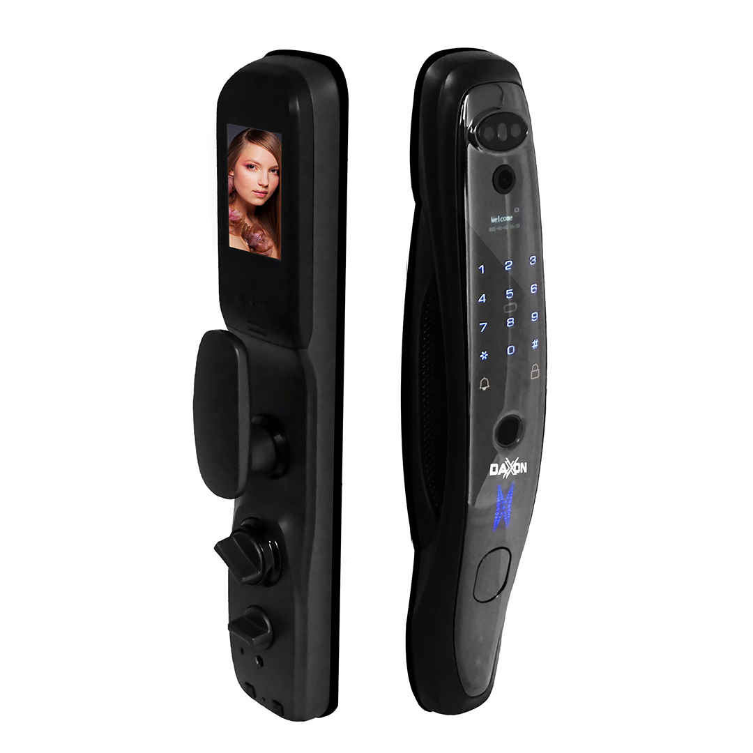 Chapa Cerradura Electronico Inteligente Digital Huella Q80 ULTRA RECONOCIMIENTO FACIAL