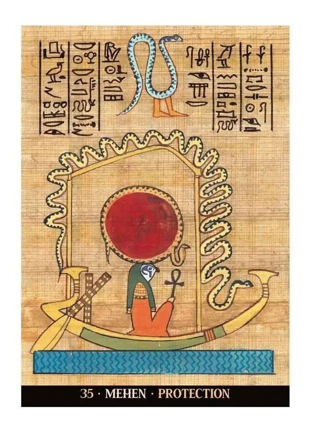 Oraculo De Los Dioses Egipcios 36 Cartas + Manual Pdf