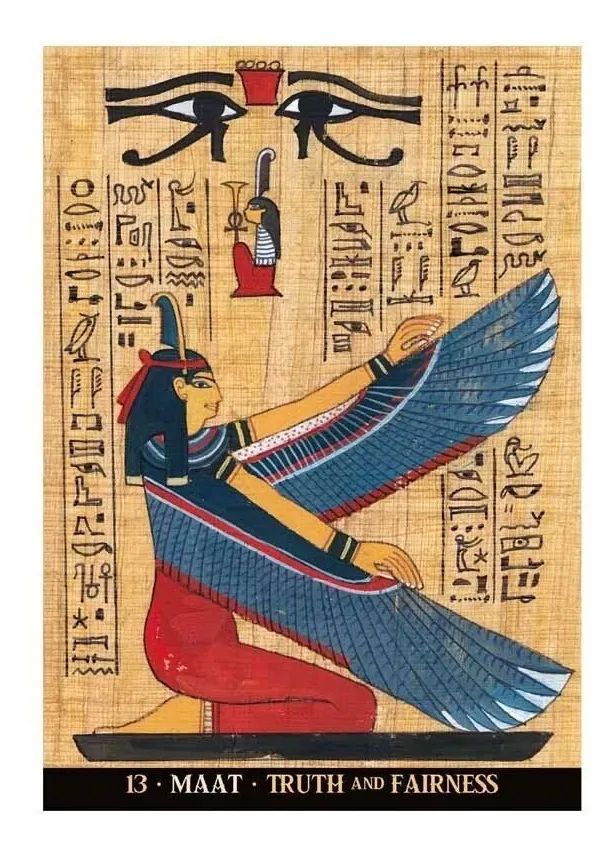 Oraculo De Los Dioses Egipcios 36 Cartas + Manual Pdf