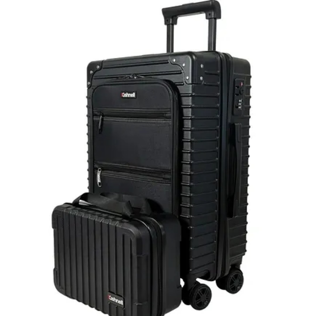 Set Maletas De Viaje De Mano 20' + Portafolio 12' Kishnell