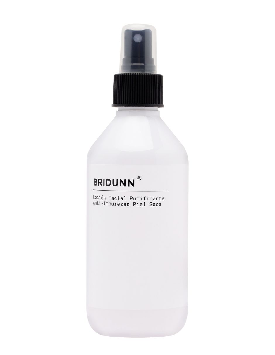 Loción de limpieza Facial Piel Seca Tónico hidratante, antiséptica astringente anti acné para imperfecciones y puntos negros, efecto aclarante natural con extracto de mirra