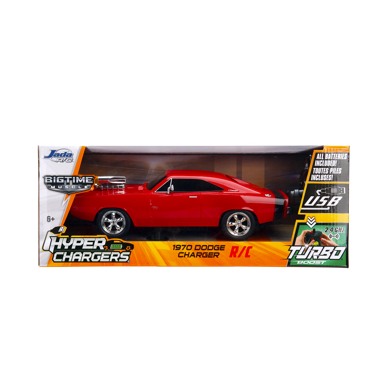 Jada Toys Bigtime Muscle 1:16 1970 Dodge Charger