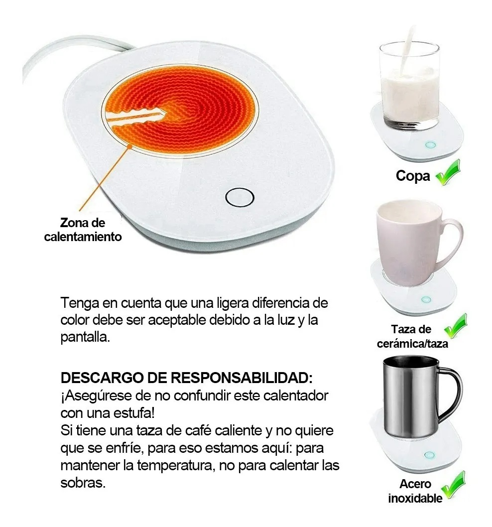 Calentador De Taza Eléctrico Automático