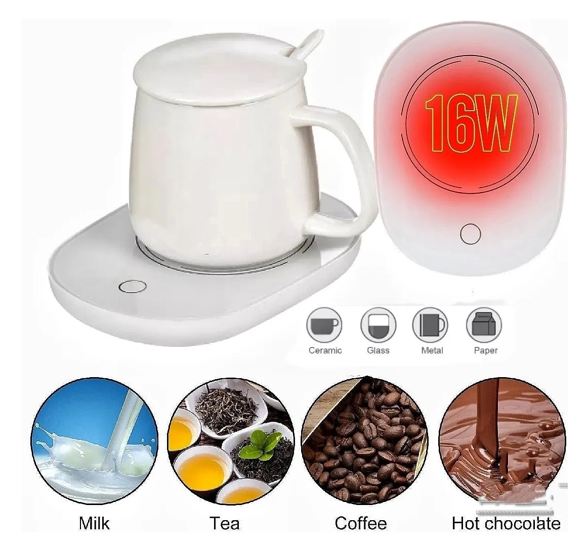 Calentador De Taza Eléctrico Automático