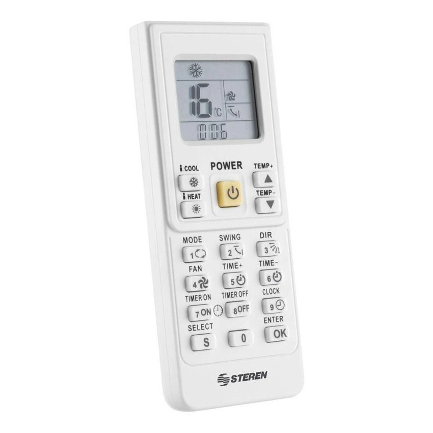 Control Remoto Steren Universal para Aire Acondicionado Color Blanco