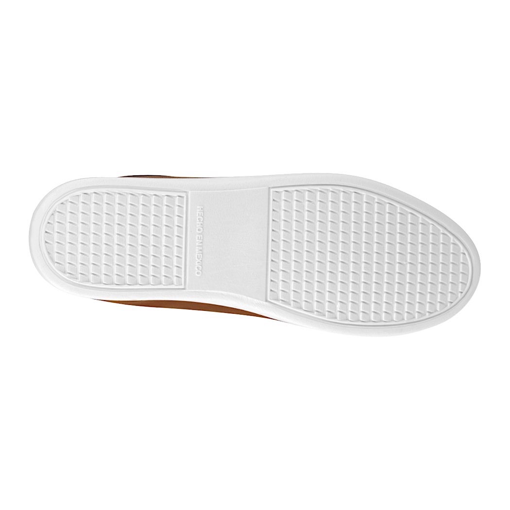 TENIS CASUALES CABALLERO STYLO 1472 SIMIPIEL CAFÉ