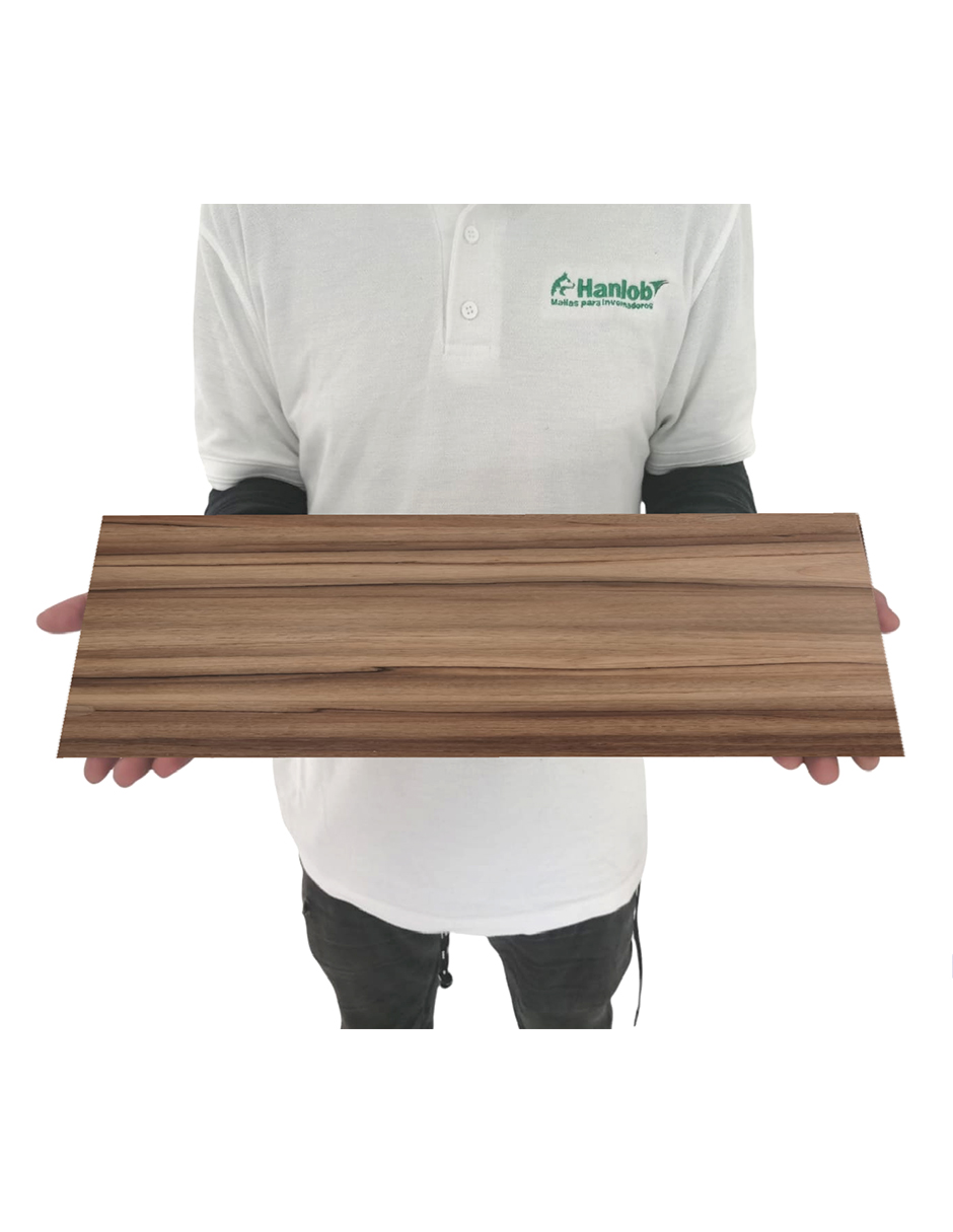 Set de 3 Repisas Flotantes 40 x 15 cm Nogal Terracota