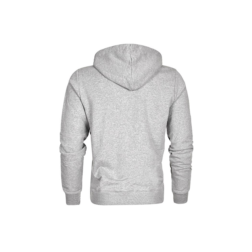 SUDADERA CABALLERO REEBOK FT FZ HOODIE GJ0643 TEXTIL GRIS