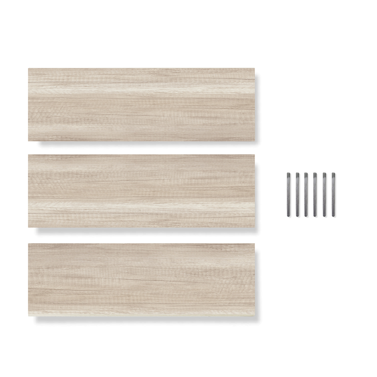 Set de 3 Repisas Flotantes 50 x 15 cm Toscana