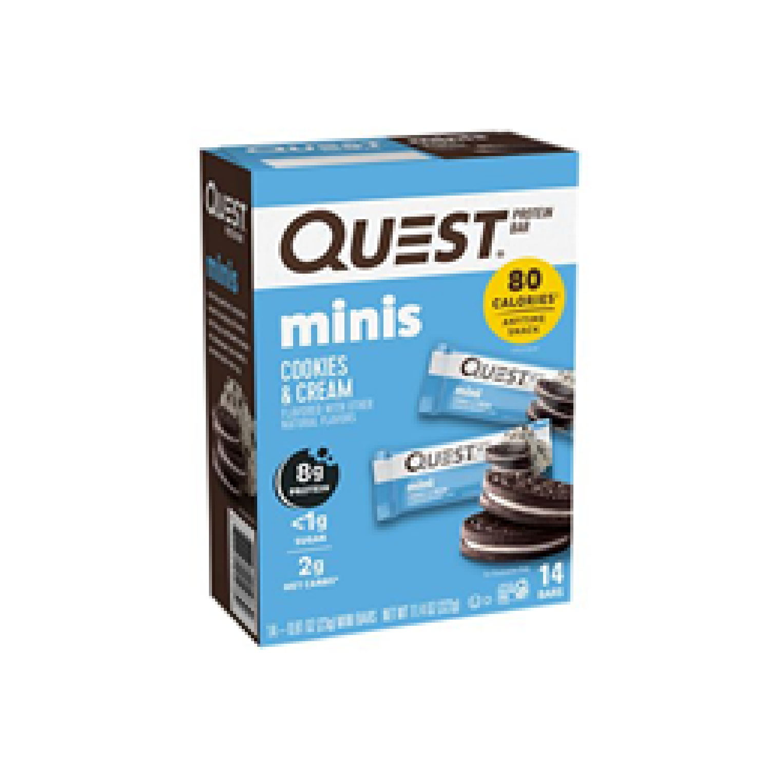 Quest Mini Cook Quest Mini Protein Bar - Galletas y Crema (14 Barras)