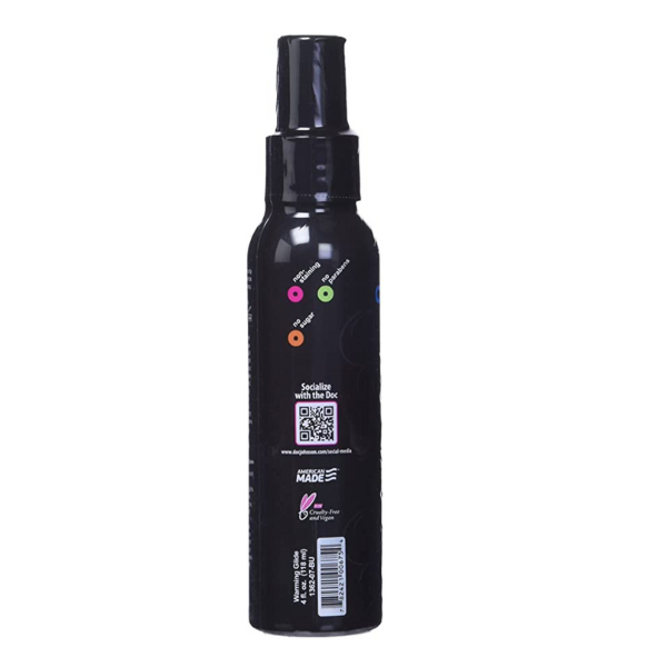 Doc Johnson Sensitive Glide 4oz (118 ml),Lubricante a base de agua , sin fragancia