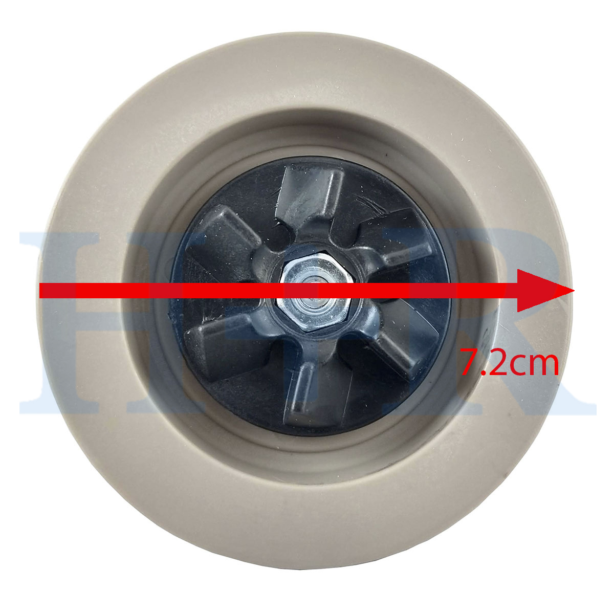 H + R Aspa Para Licuadora Compatible Black And Decker (7.2 Cm)