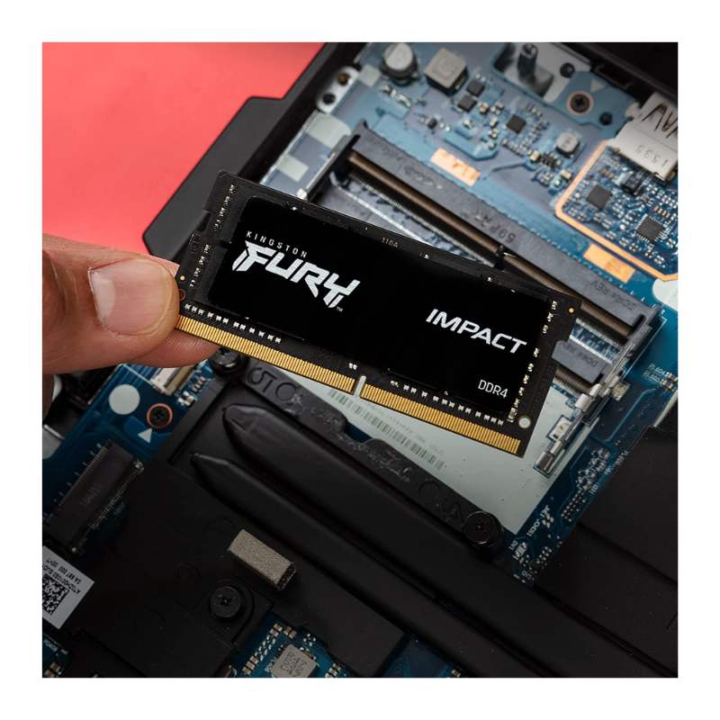 Memoria Ram Kingston Fury Impact Ddr4 3200Mhz 16Gb Non-Ecc Cl20 So-Dimm Xmp.