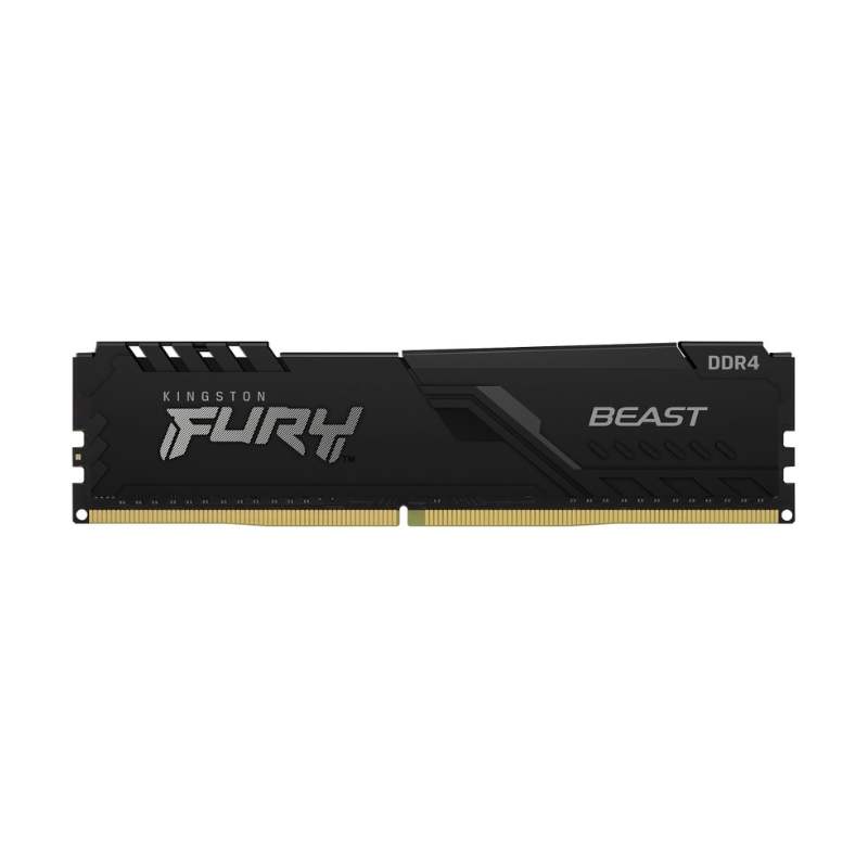 Memoria Ram Kingston Fury Beast Black Ddr4 3200Mhz 16Gb Non-Ecc Cl16 Xmp.