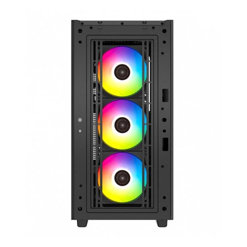 Gabinete Deepcool Cg540 C/Ventana Argb Midi-Tower Mini-Itx/Micro-Atx/Atx/E-Atx Usb 3.0 Sin Fuente - Negro