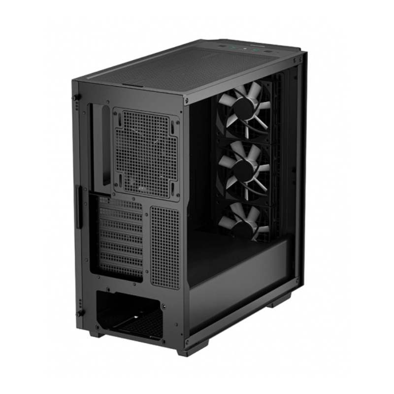 Gabinete Deepcool Cg540 C/Ventana Argb Midi-Tower Mini-Itx/Micro-Atx/Atx/E-Atx Usb 3.0 Sin Fuente - Negro