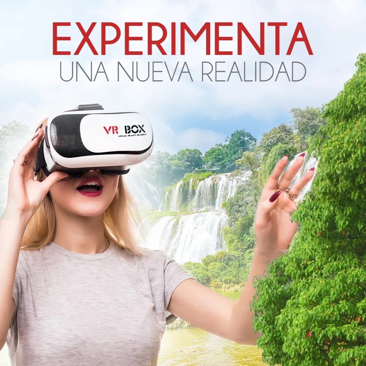 Lentes De Realidad Virtual Vr Box Smartphone.