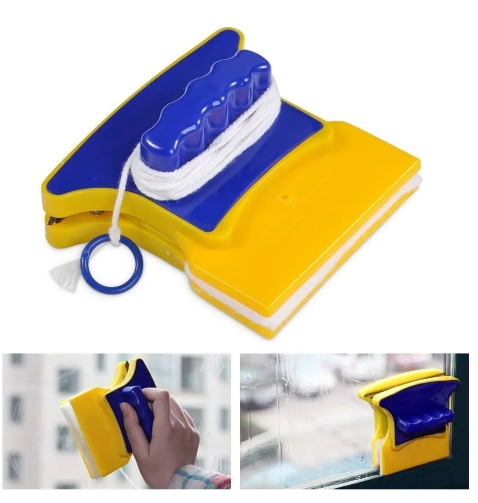 Limpia Vidrio Ventanas Magnetico Doble Cara Limpiador