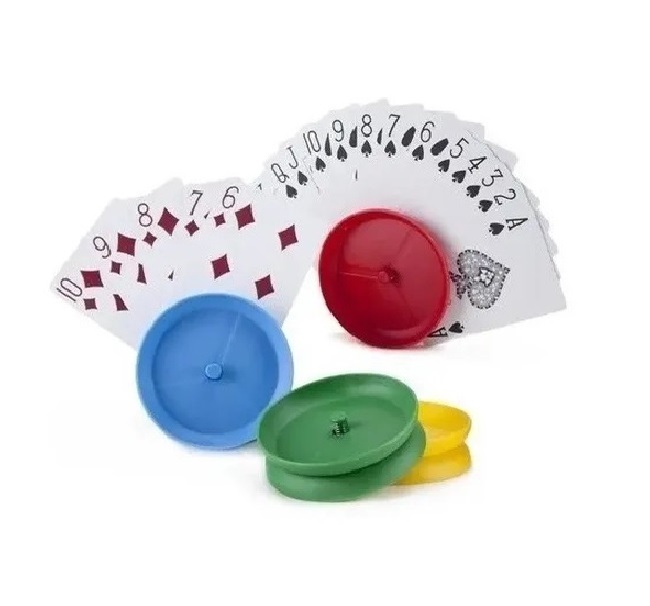 Porta Cartas Poker 4 Piezas Diferentes Colores