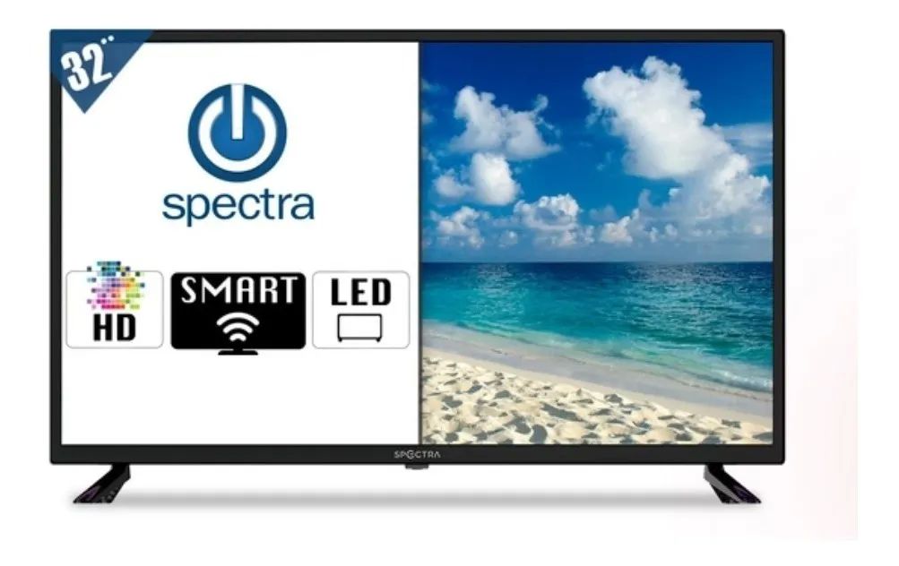 Pantalla Smart Tv Spectra 32-smsp Hd 32 PuLG Wifi Led Usb