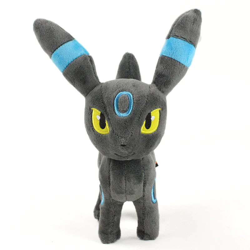 Peluche De Felpa Umbreon Shiny Pokémon 23 Cm