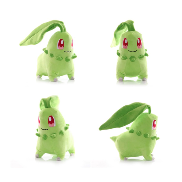 Peluche Pokémon Chikorita De 20cm