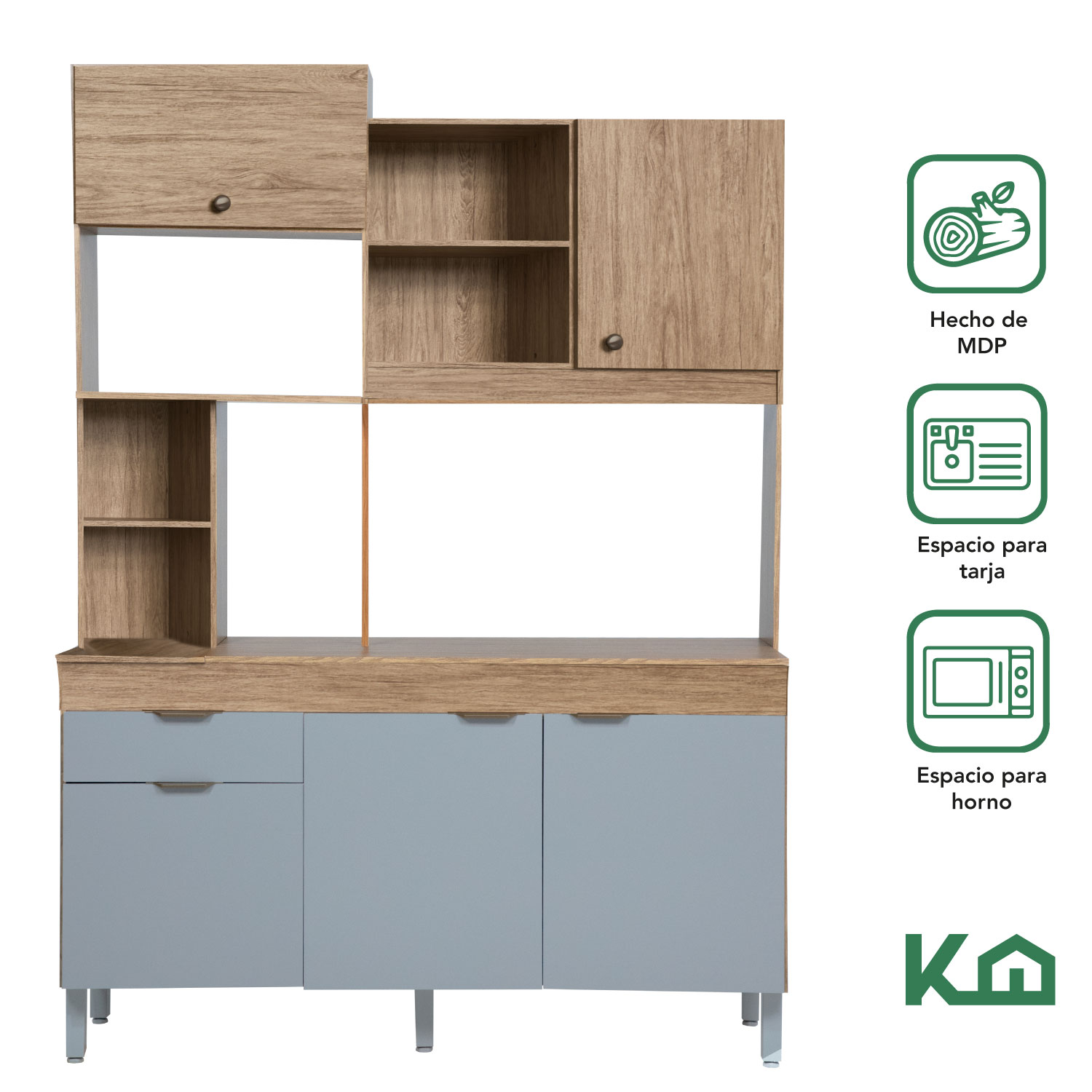 Despensero Modular Mueble De Cocina Rack Alacena Para Lavabo