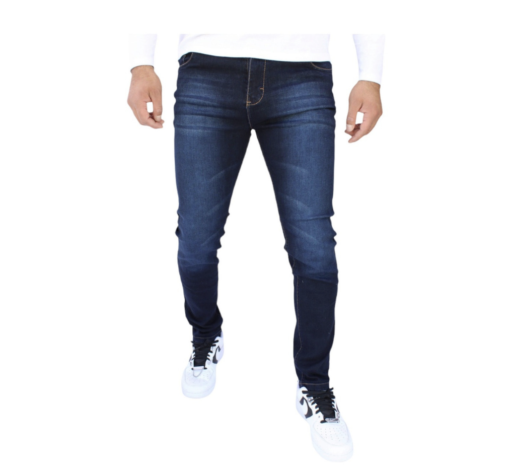 Pantalón Skinny de Mezclilla Stretch Para Hombre John Silver