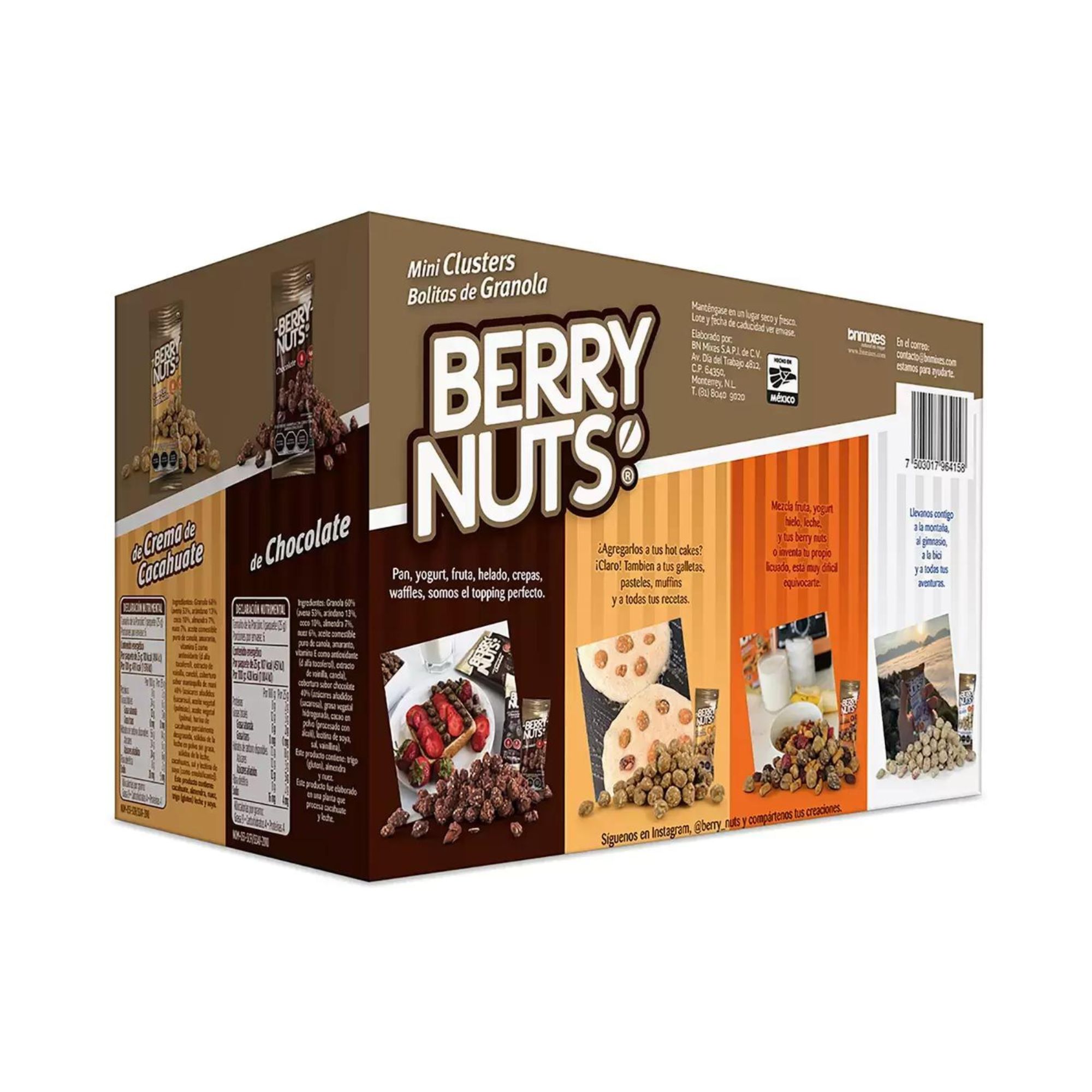 Bolitas De Granola Berry Nuts 24 de 25g