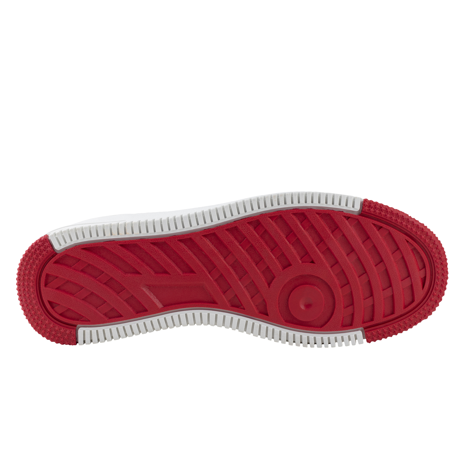 Tenis Urbano Dama Plataforma Suela Gruesa 1059048 Rojo Moda