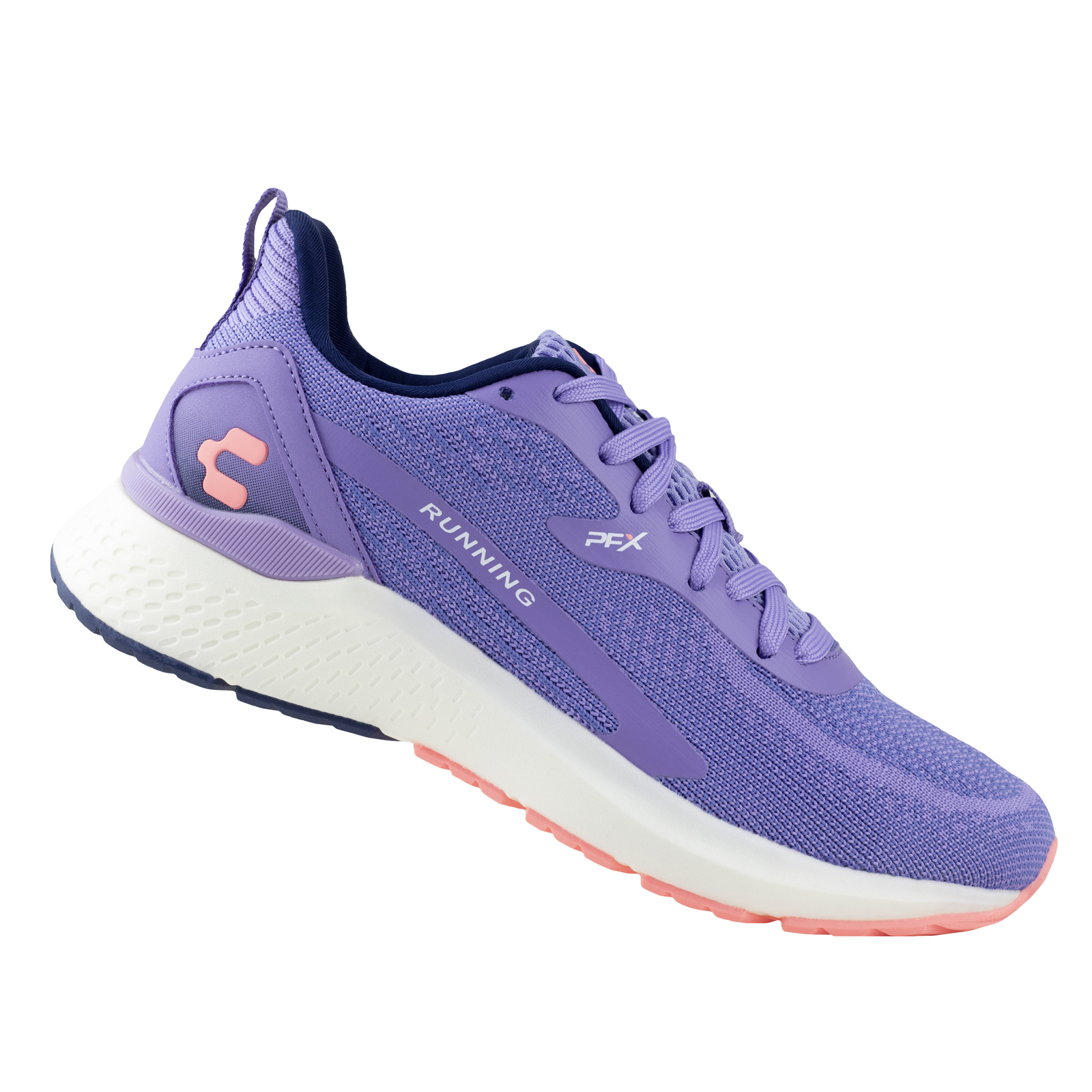 Tenis Dama Charly Pfx Deportivo Running 1049925 Lila Marino