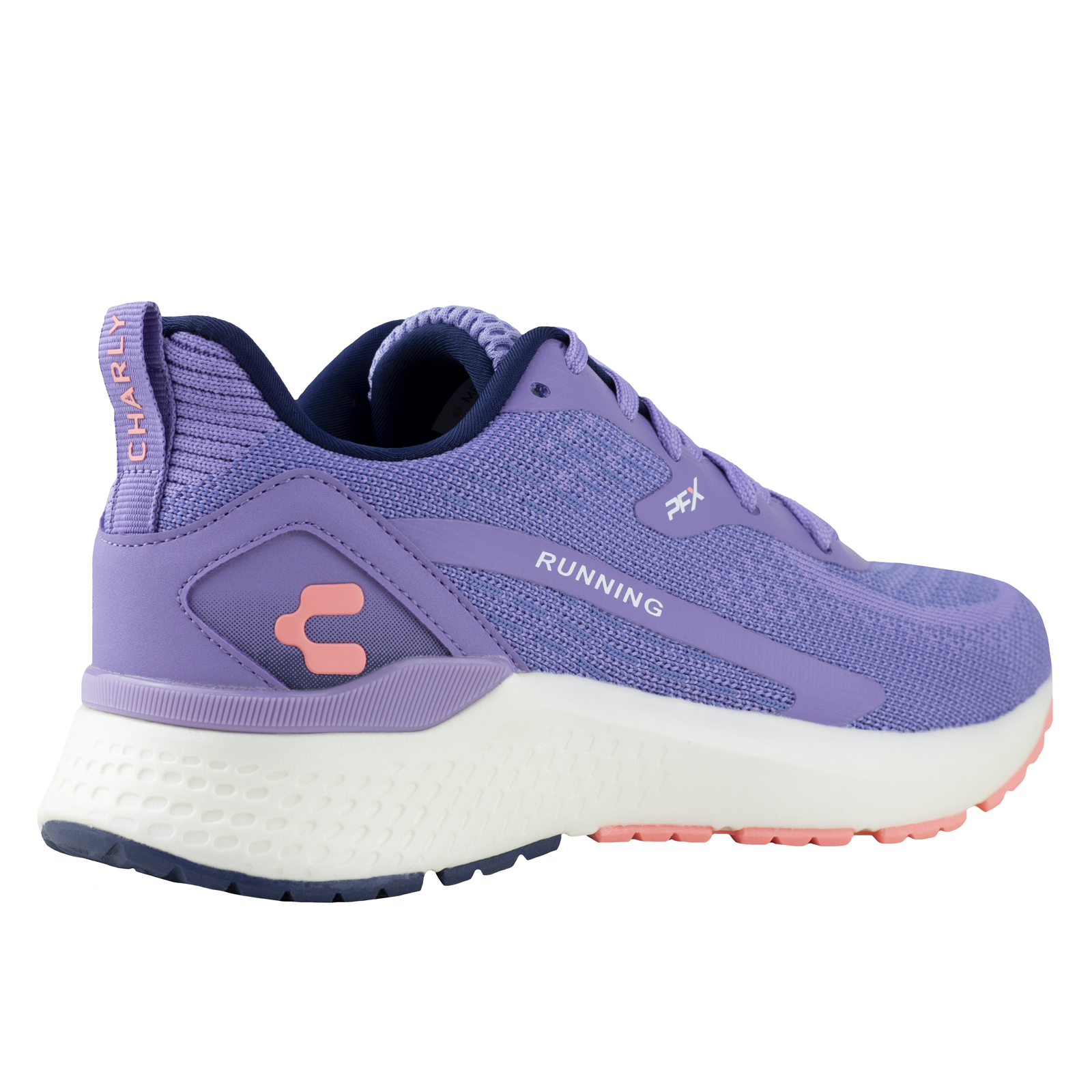 Tenis Dama Charly Pfx Deportivo Running 1049925 Lila Marino
