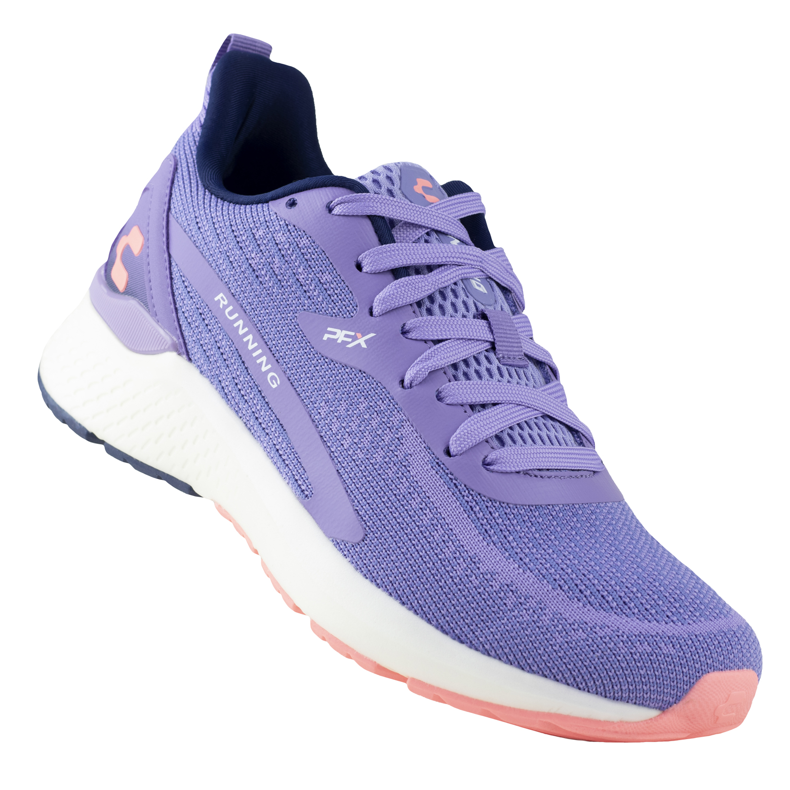 Tenis Dama Charly Pfx Deportivo Running 1049925 Lila Marino