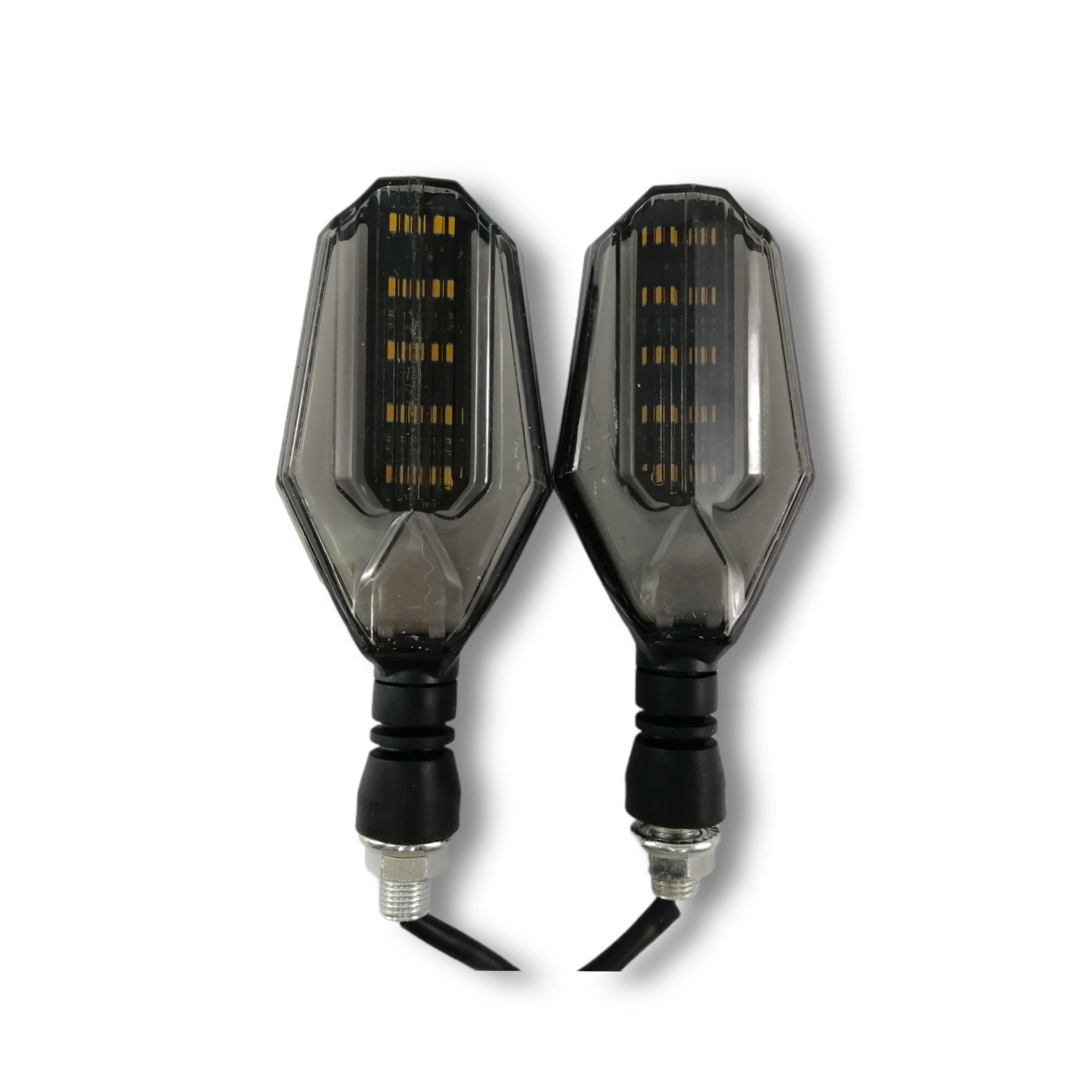 Direccionales led para moto universal varios colores italika