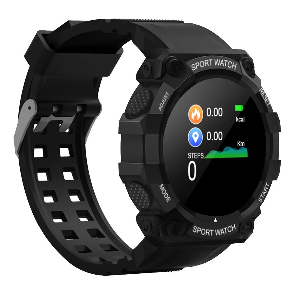 Reloj Inteligente Fd68 Smartwatch Uso Rudo Táctico Militar Bluetooth.