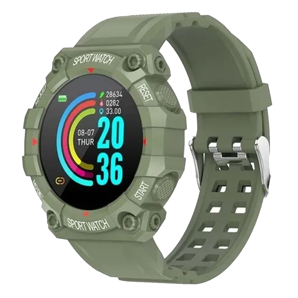 Reloj Inteligente Fd68 Smartwatch Uso Rudo Táctico Militar Bluetooth.