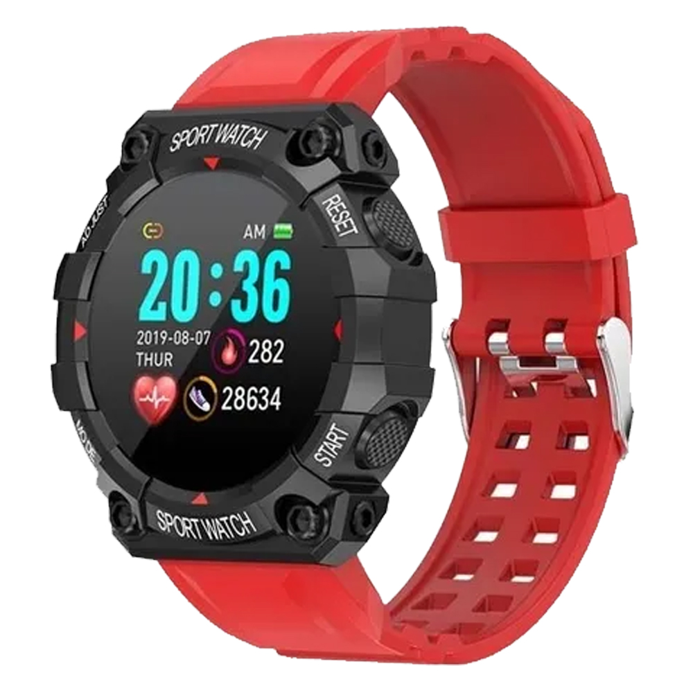 Reloj Inteligente Fd68 Smartwatch Uso Rudo Táctico Militar Bluetooth.