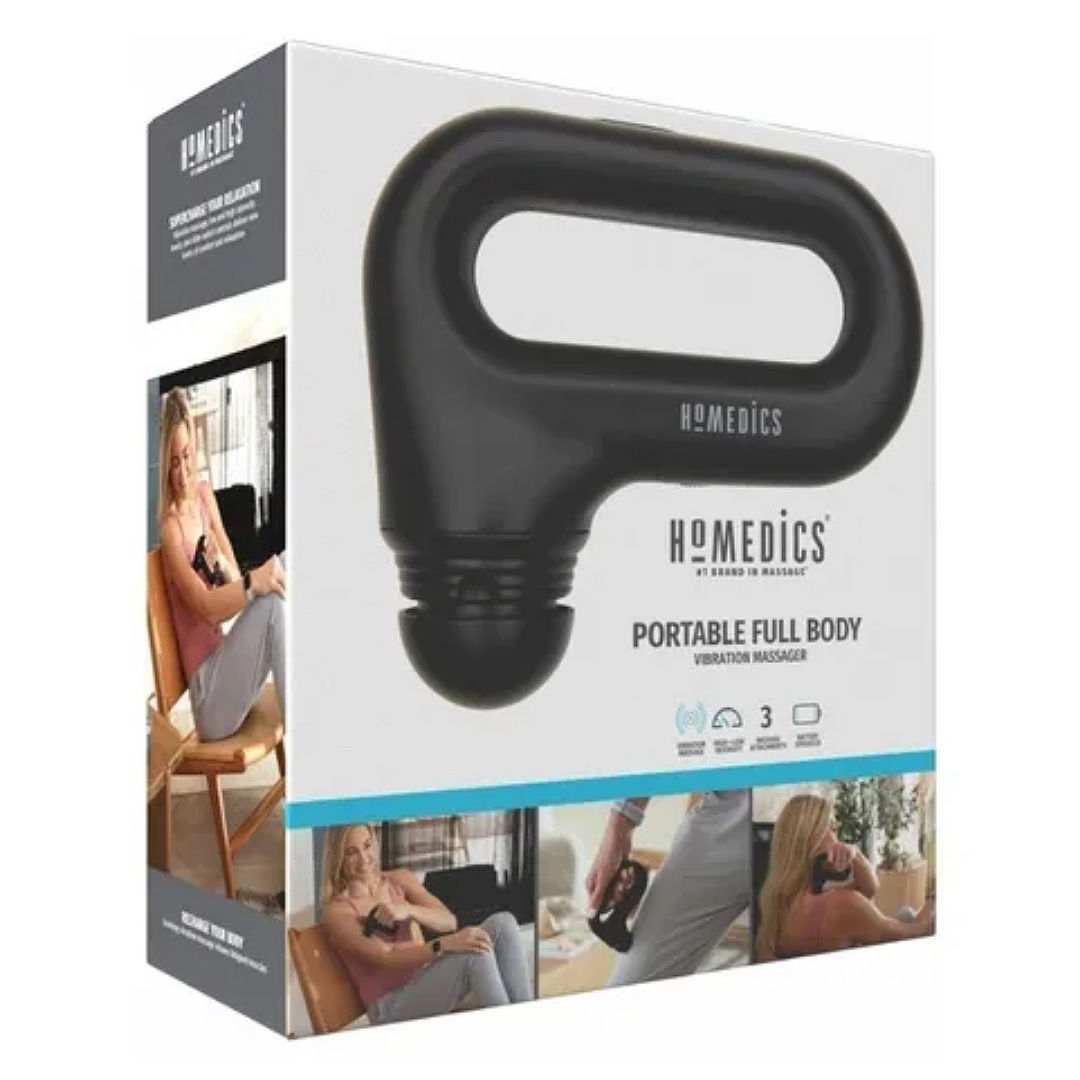 Masajeador De Mano Homedics Hhp-120 Con Vibración Negro /v