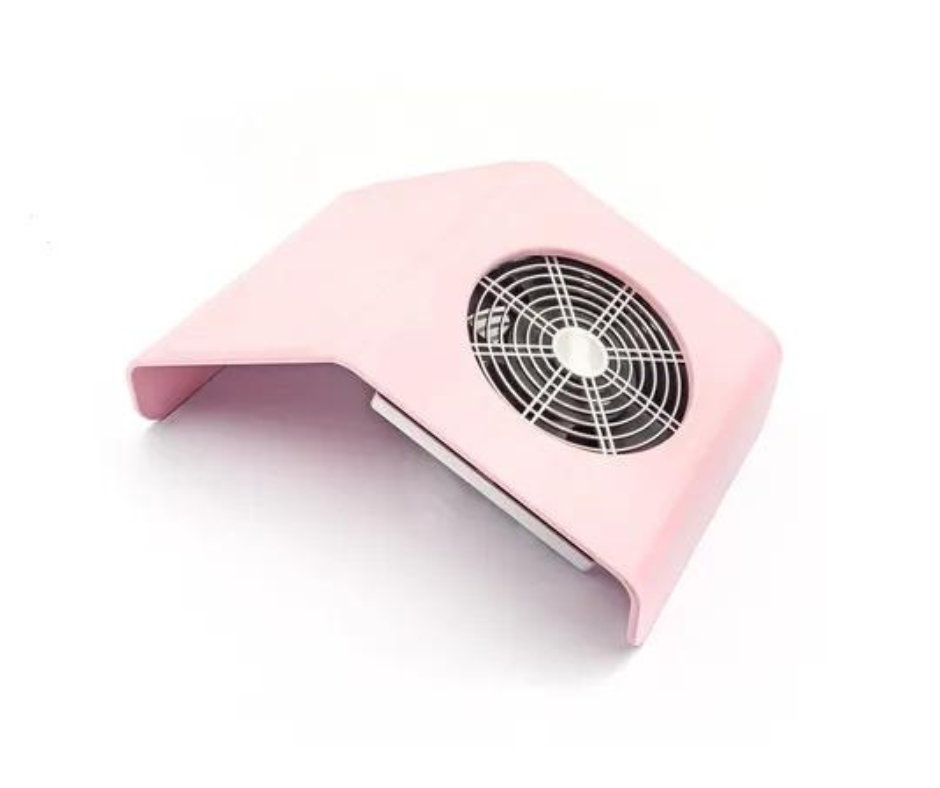 Extractor De Polvo Para Uñas Acrílicas Rosa Chico