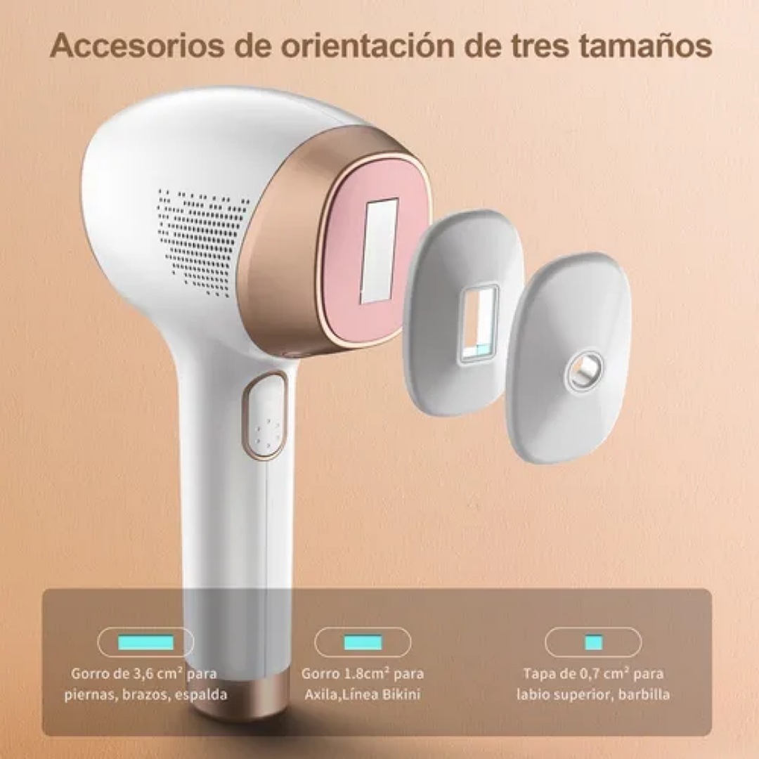 Depiladora Láser Ipl Permanente 999,900 Flashes 9 Nivel.
