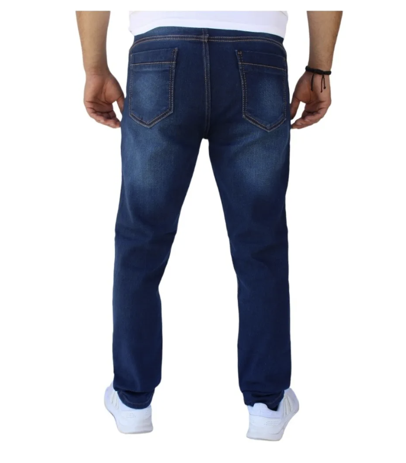 Pantalón Slim Fit de Mezclilla Stretch Gruesa Para Hombre John Silver