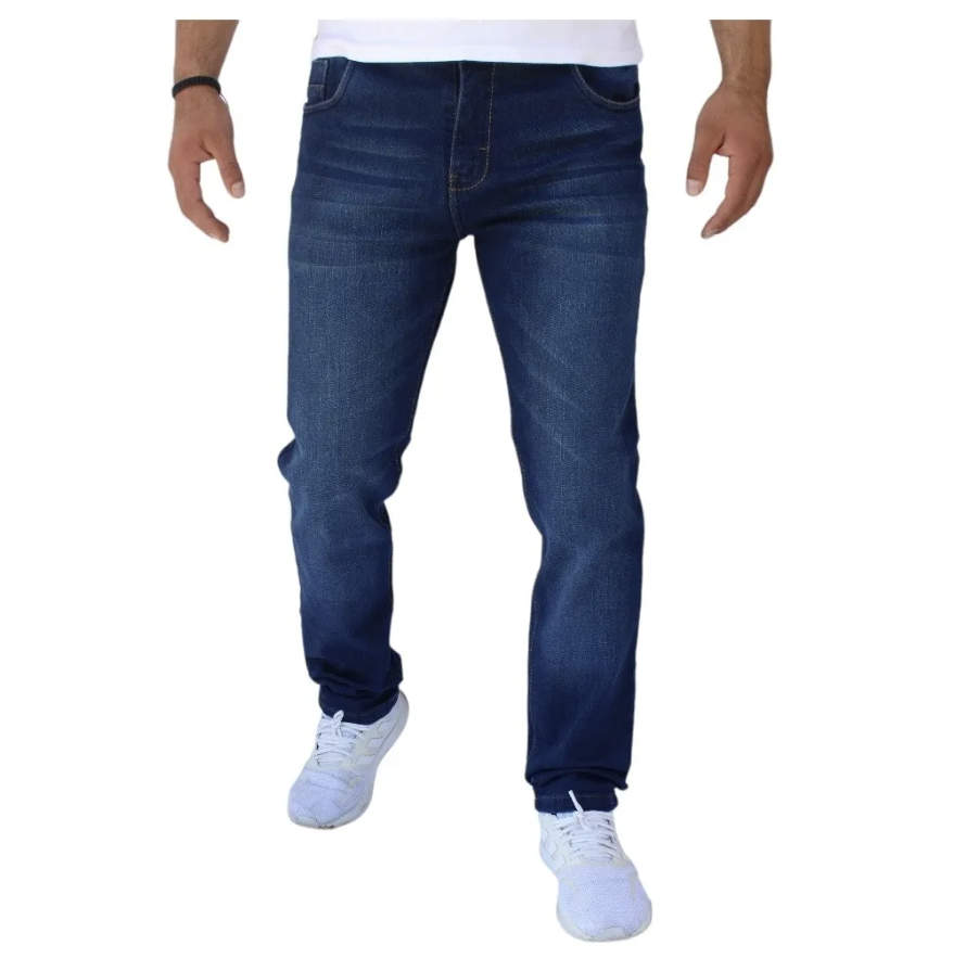 Pantalón Slim Fit de Mezclilla Stretch Gruesa Para Hombre John Silver