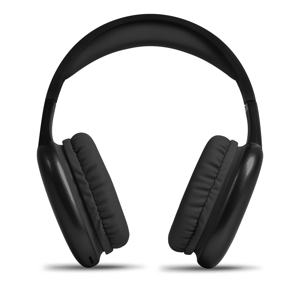 Audífonos inalámbricos Over Ear STF Aurum Color Negro