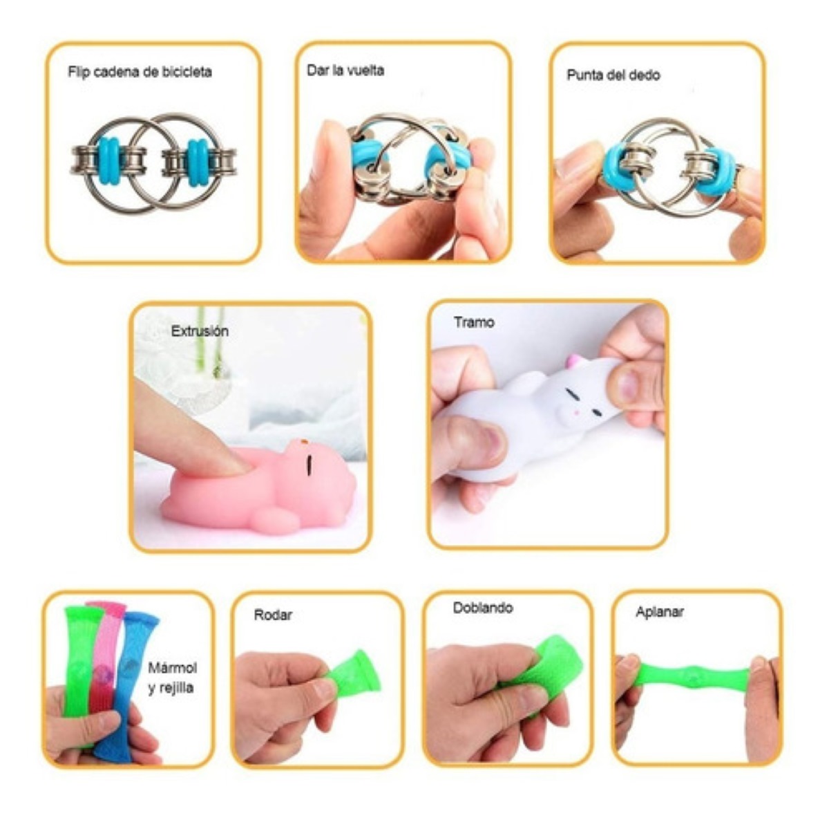 5 Piezas de Juego Fidget Toys Pack