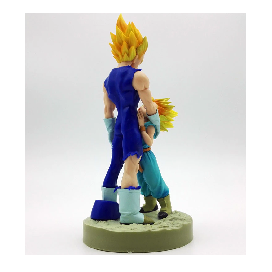 Figura Juguete Muñeco Dragon Ball Z Vegeta y Trunks Despedida Con Caja.