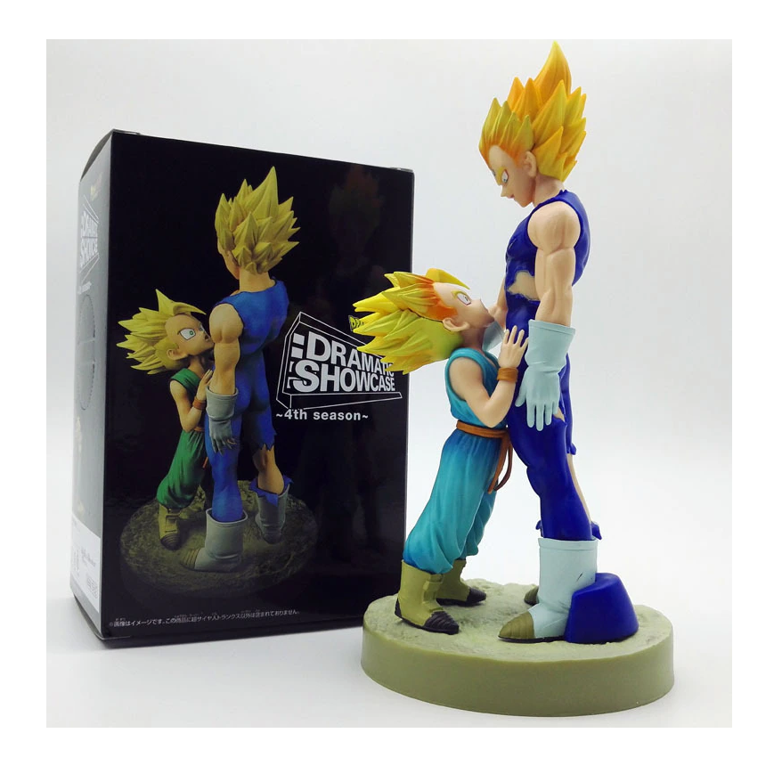 Figura Juguete Muñeco Dragon Ball Z Vegeta y Trunks Despedida Con Caja.