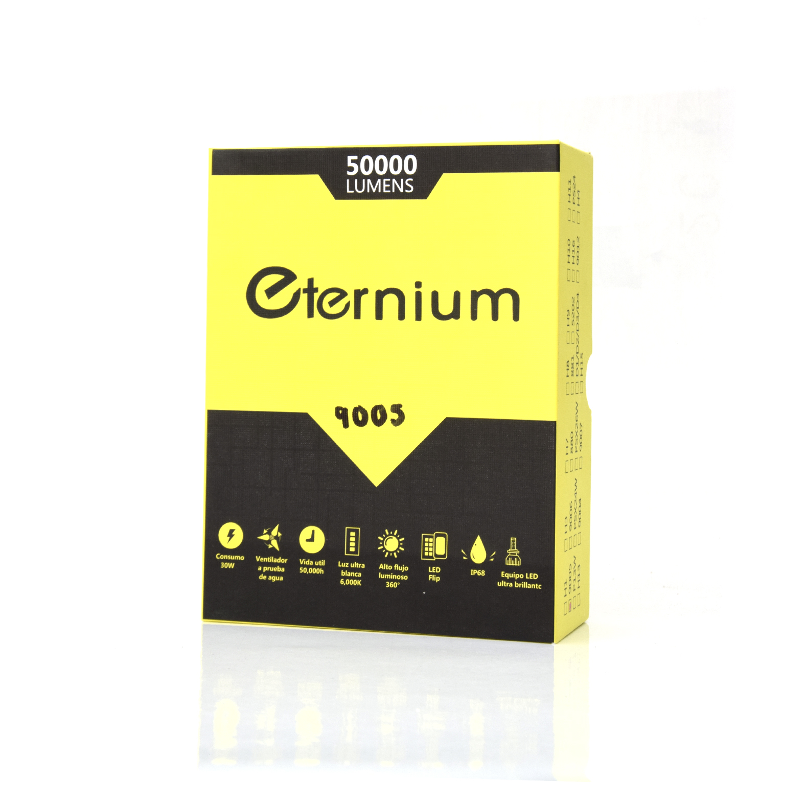 LED PARA CARRO MEDIDA 9005