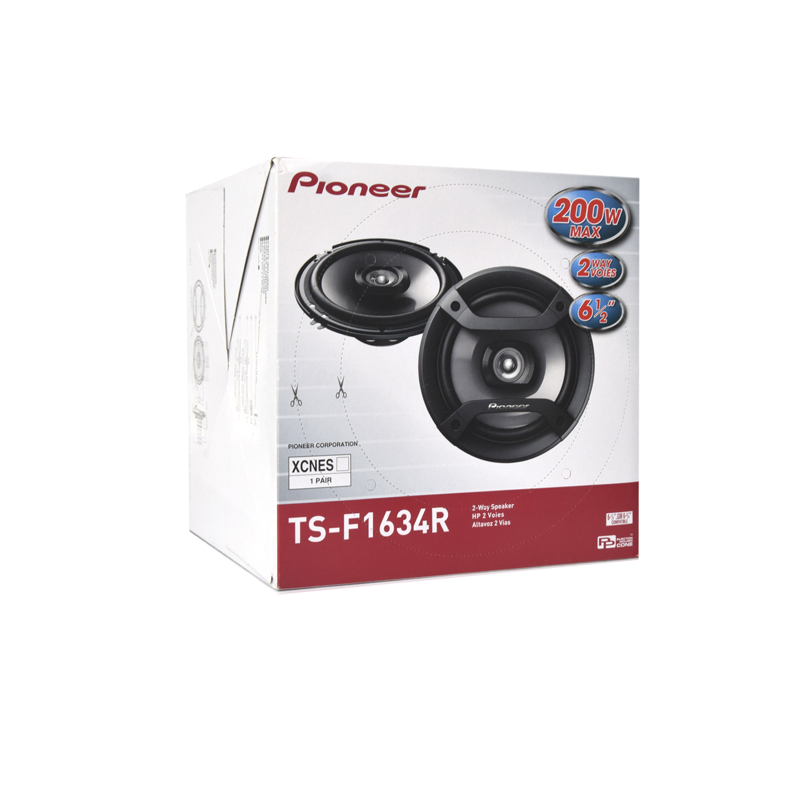 Bocinas Pioneer Ts-f1634r 6.5 200w 2-way