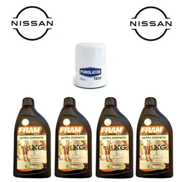 Aceite Sintetico 5w30 Nissan Sentra 1.6 Y 1.8 Filtro Aceite