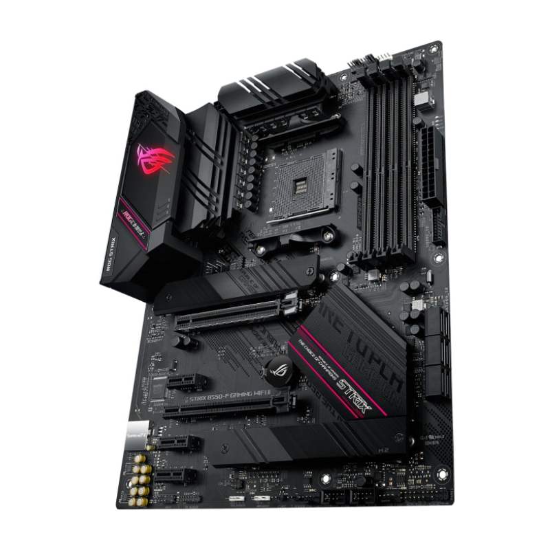 Tarjeta Madre Asus Atx Rog Strix B550-F Gaming Wifi Ii S-Am4 Amd B550 Hdmi 128Gb Ddr4 Para Amd.